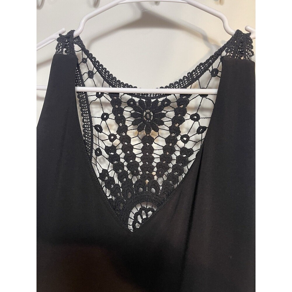 Lane Bryant black summer slip dress Size 18/20 long - 0438 - Picture 3 of 6